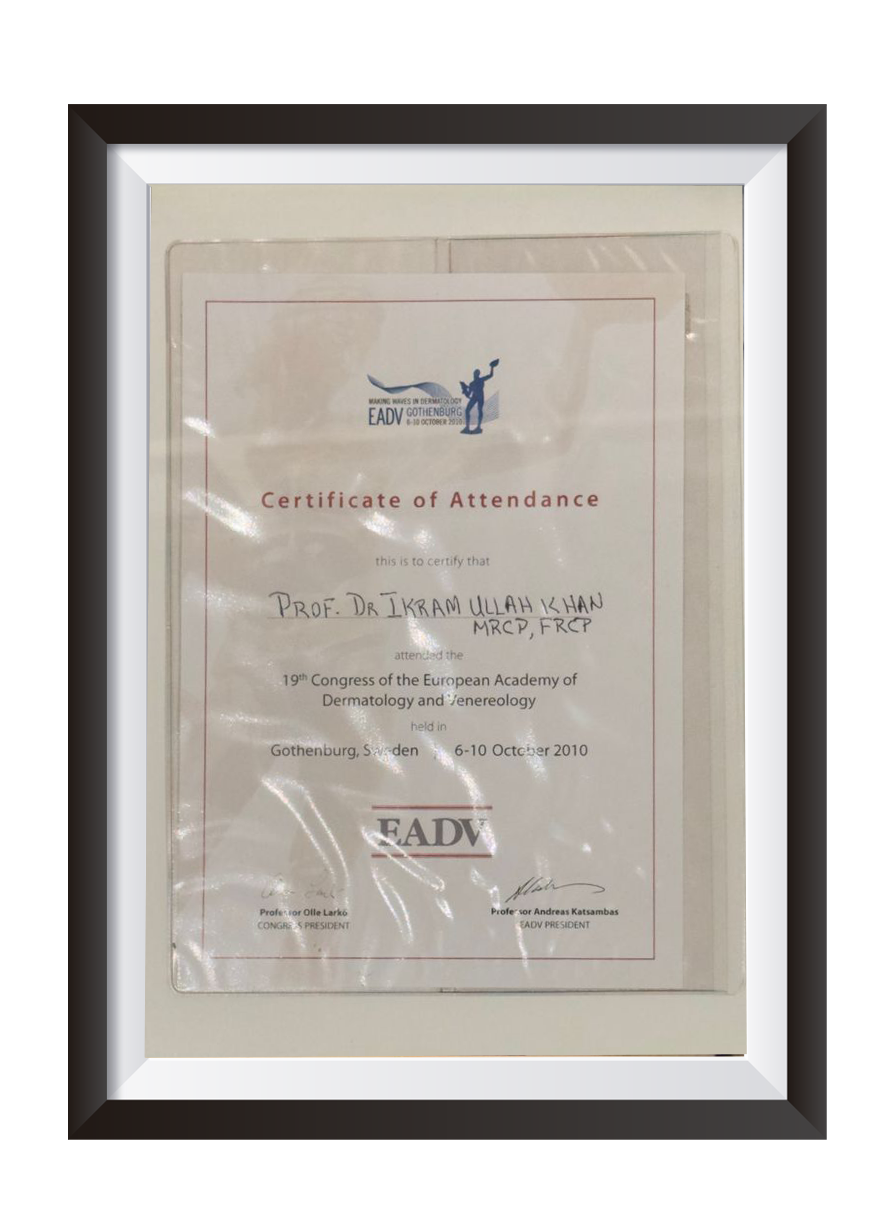 Certificate of Participation in 2nd Workshop of Biostatistics and Epidemiology